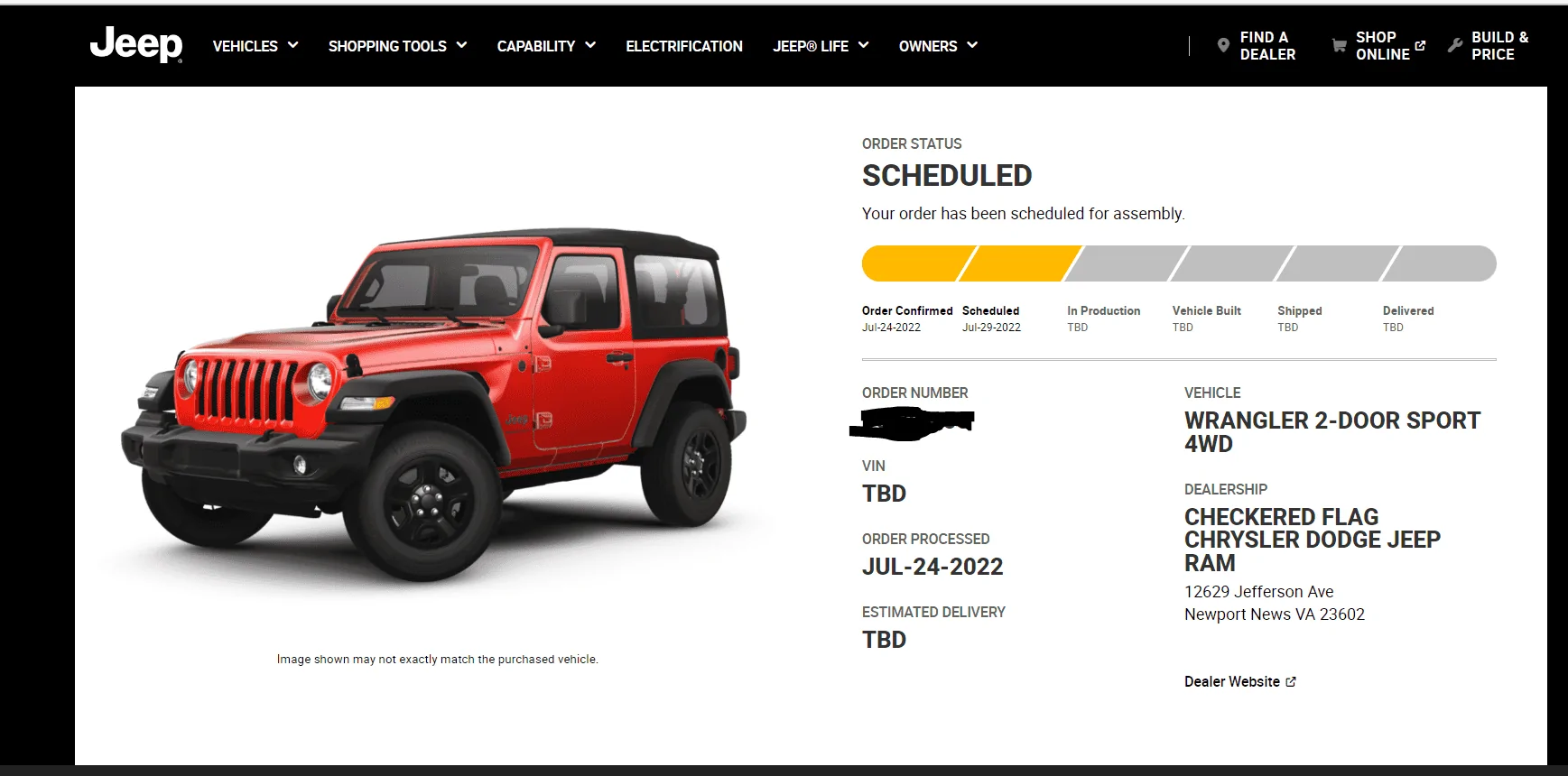 Jeep Wrangler JL 2023 Orders - Check in here Captur