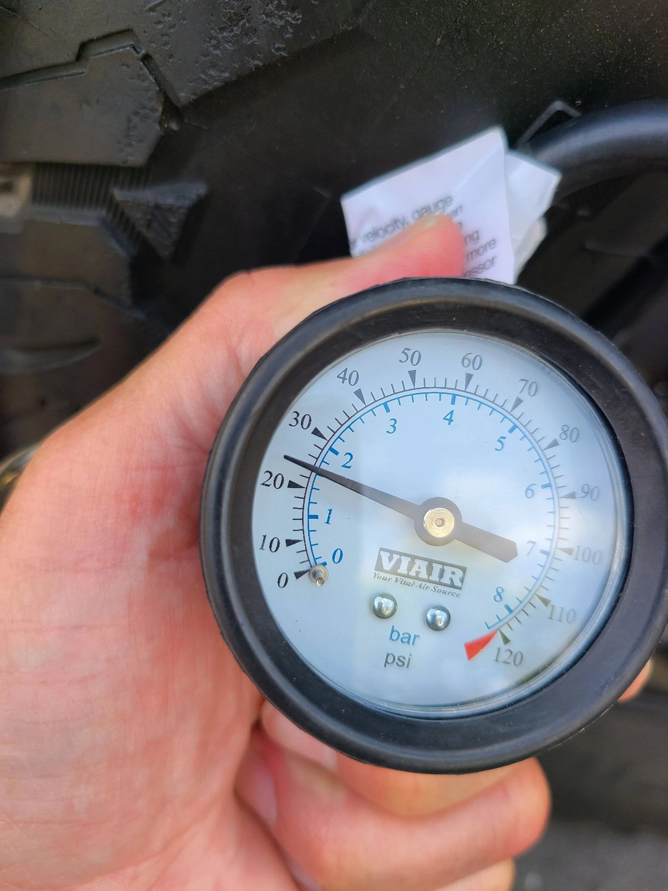 Jeep Wrangler JL Tire Pressure: Who's Right? 20220731_171924