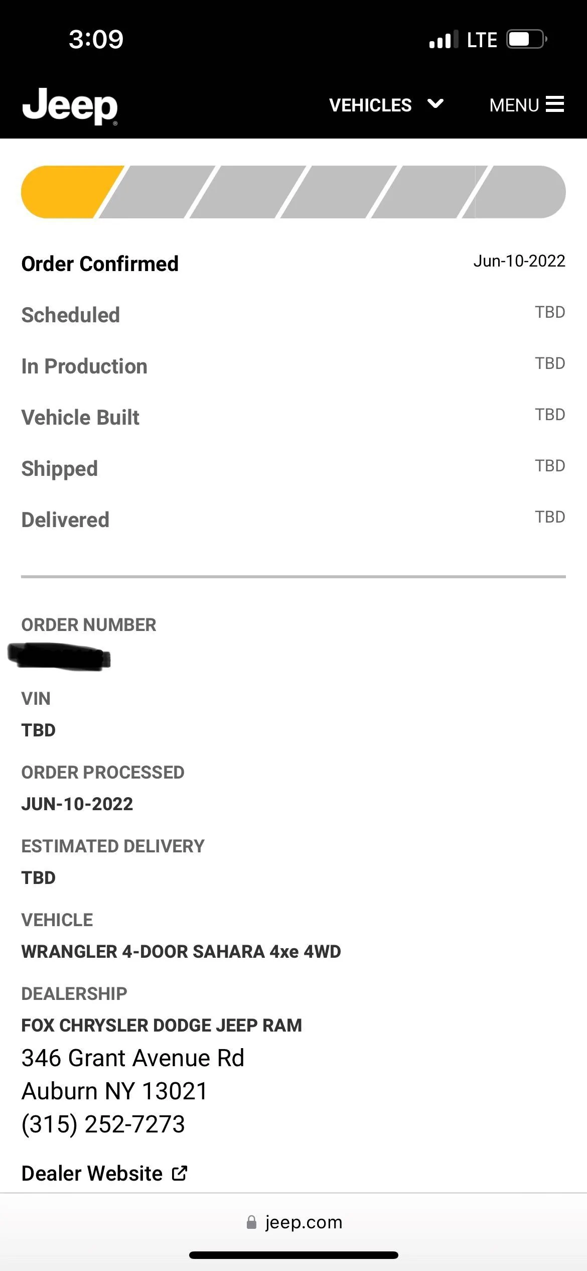 Jeep Wrangler JL 2023 Orders - Check in here scrnshot