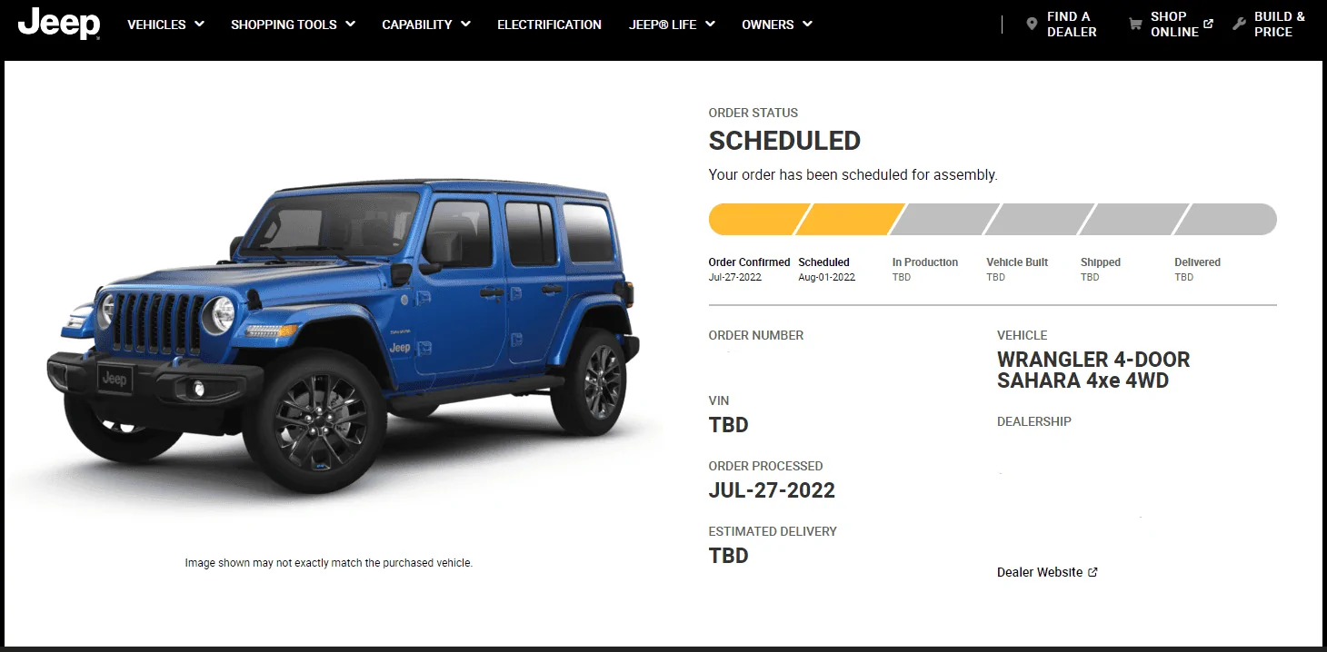 Jeep Wrangler JL 2023 Orders - Check in here 1659463491724