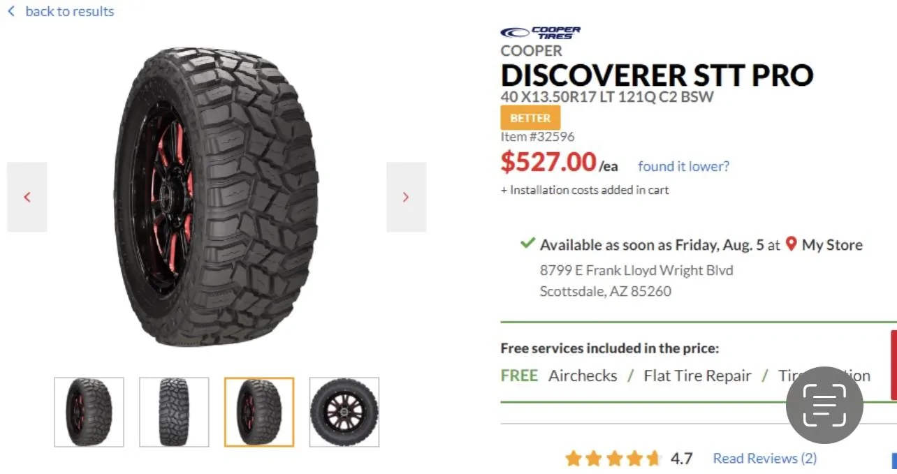 Cooper Discoverer STT Pro……. Your Opinion Please. | Jeep Wrangler Forums  (JL / JLU) -- Rubicon, 4xe, 392, Sahara, Sport - JLwranglerforums.com, image size:1284x679