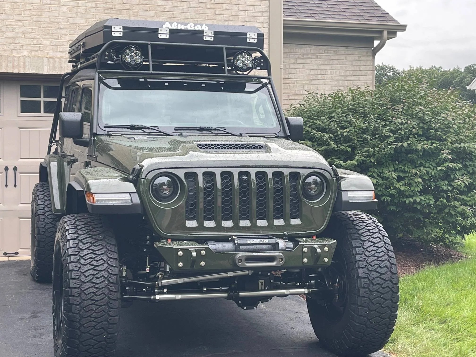 Jeep Wrangler JL ALUMINUM bumpers ONLY. Let's see them! FRONT PHOTO