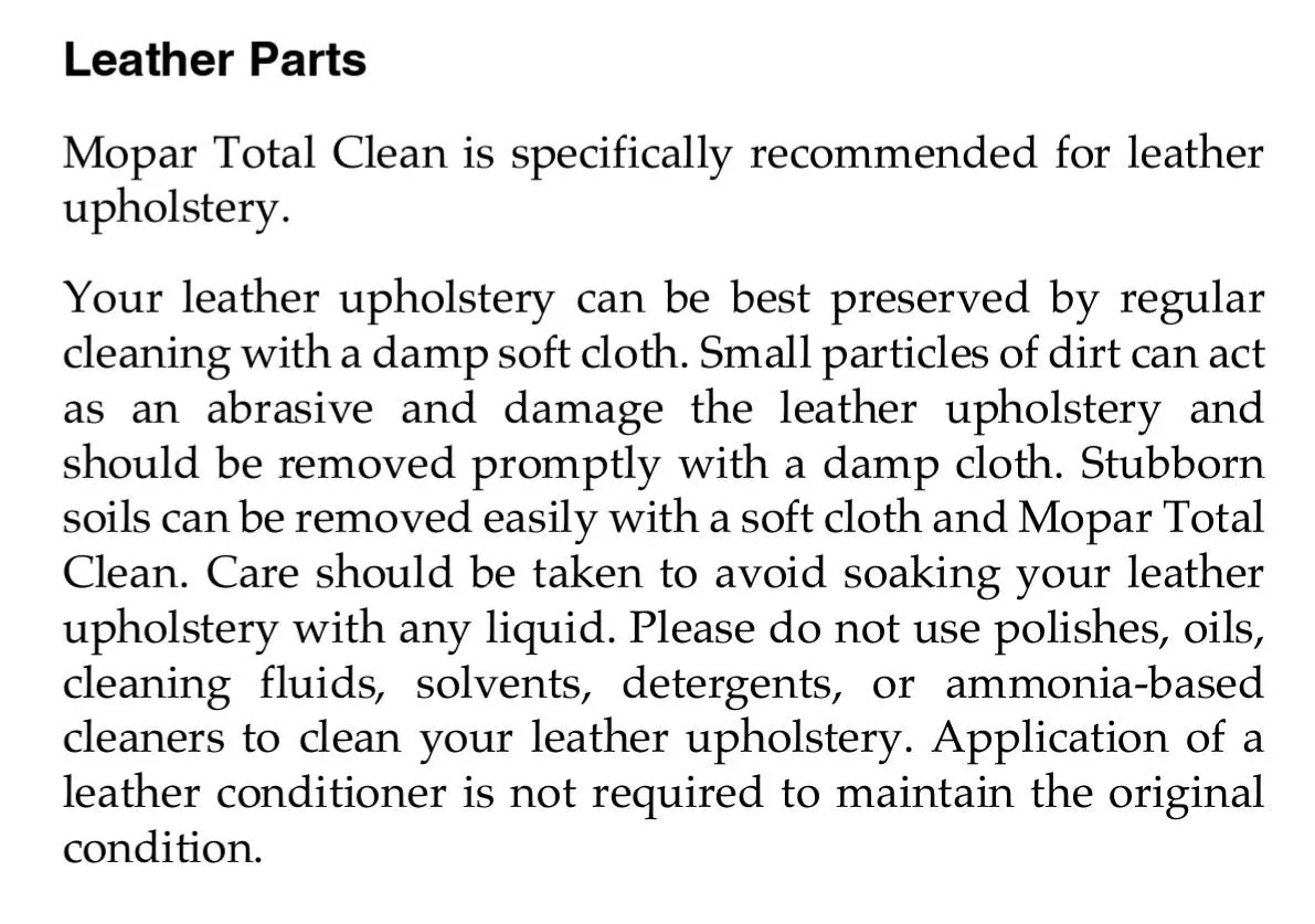 Jeep Wrangler JL Applying conditioner on Jeep leather? Screenshot_20220807-090704_Acrobat for Samsung