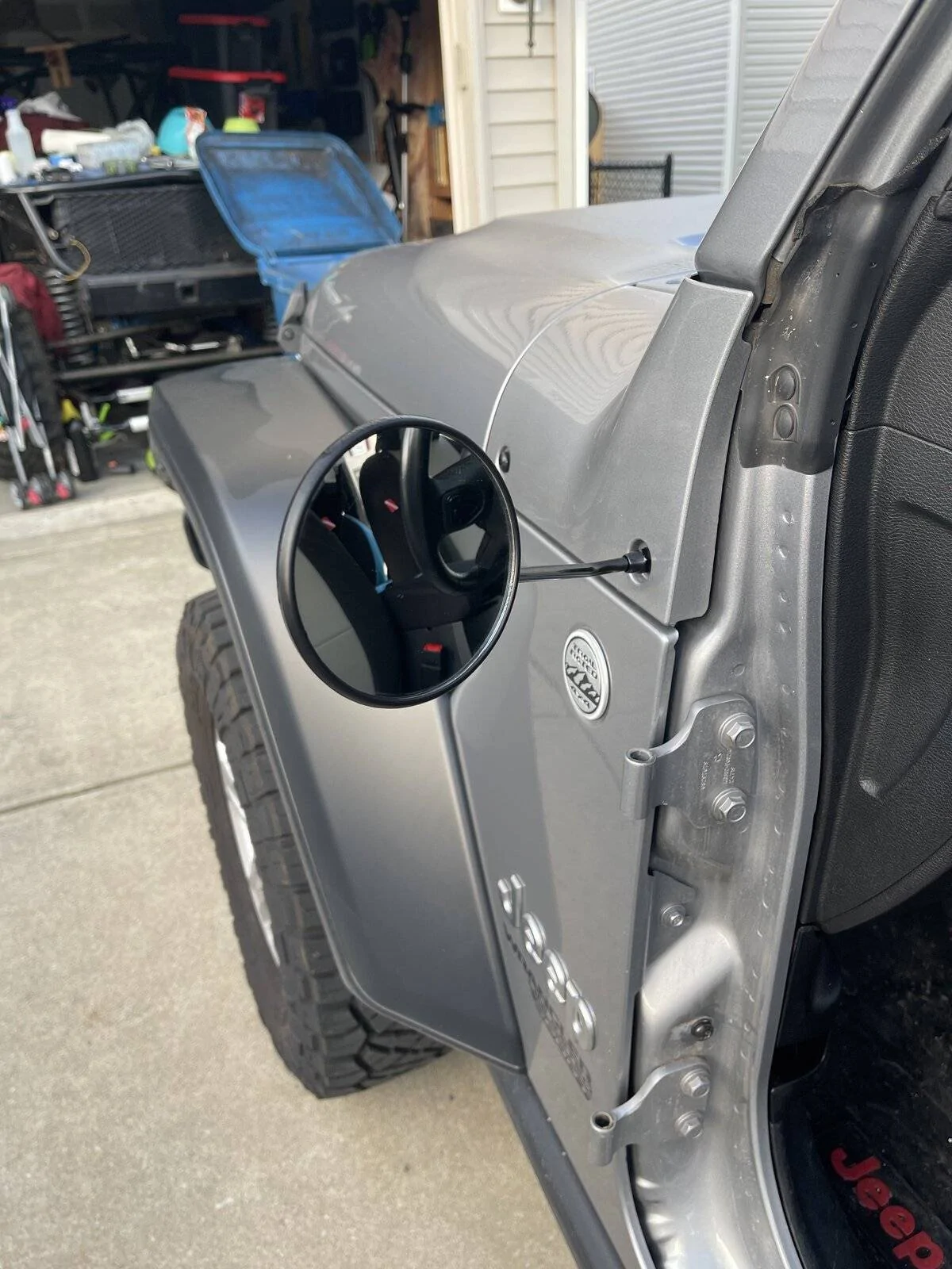 Jeep Wrangler JL Doors-off Mirrors rvmirror
