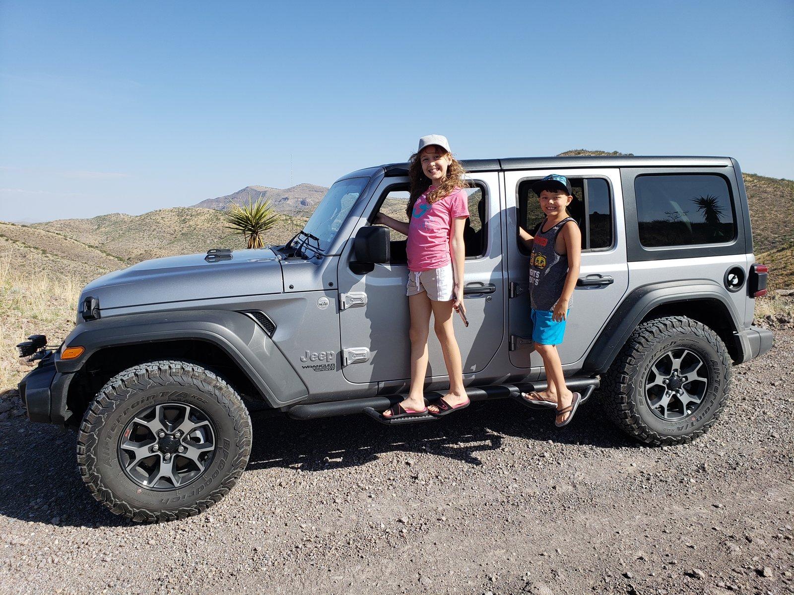 Jeep Wrangler JL having a little fun 20180705_095618