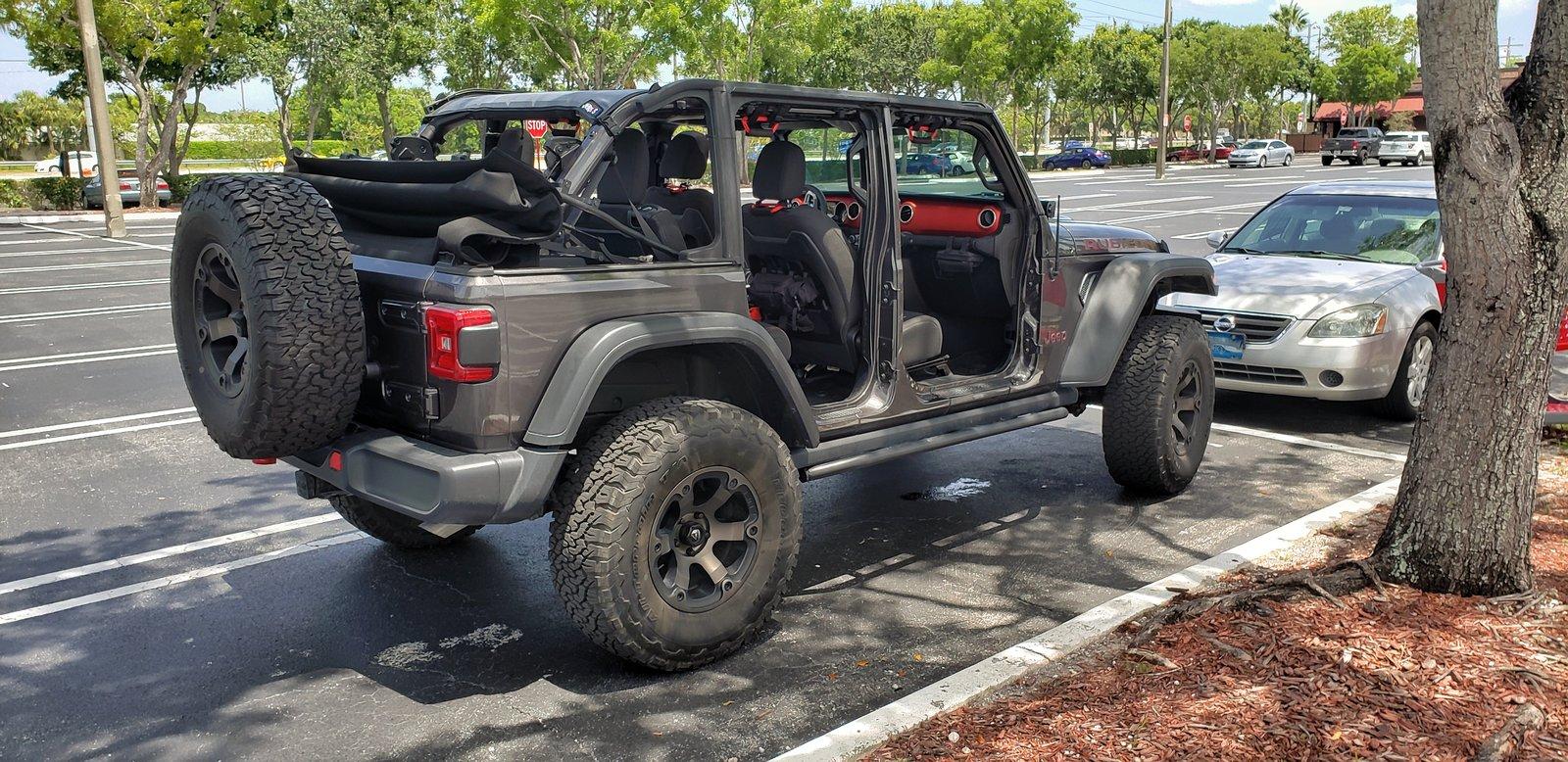 Jeep Wrangler JL Doorless  for the first time 20180708_142744-01