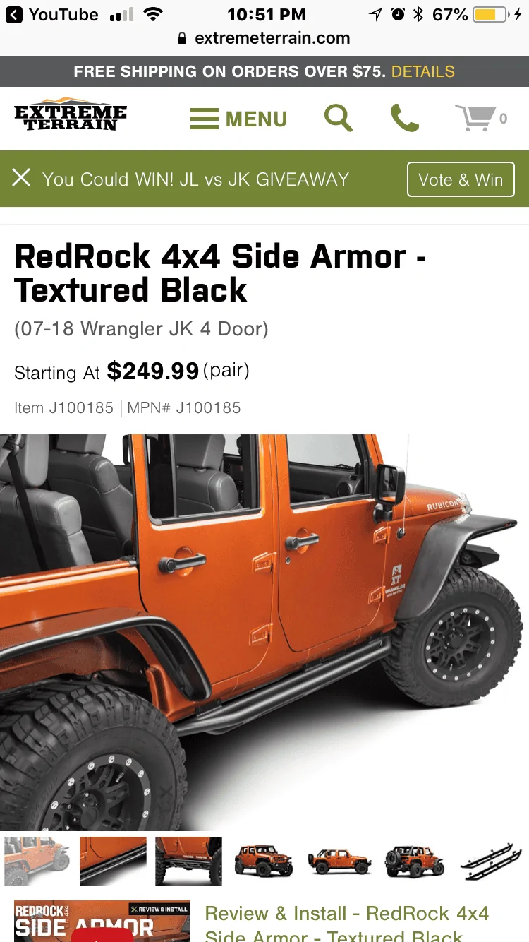 Jeep Wrangler JL What side steps / rock rails to add to JL Wrangler? 052218C2-F366-4234-9A9D-DC04A339B5E9