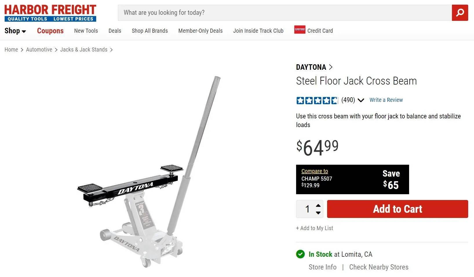 Jeep Wrangler JL My new scissor jack setup HF jack bar