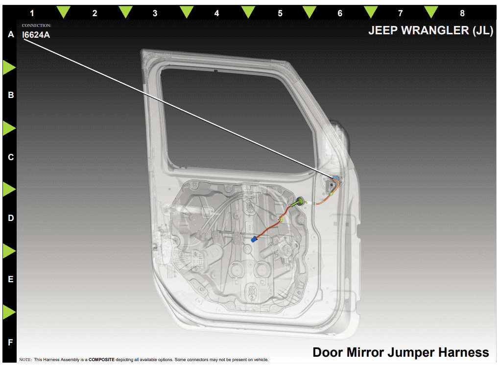 Jeep Wrangler JL Signal Light on Mirror 1660252493683