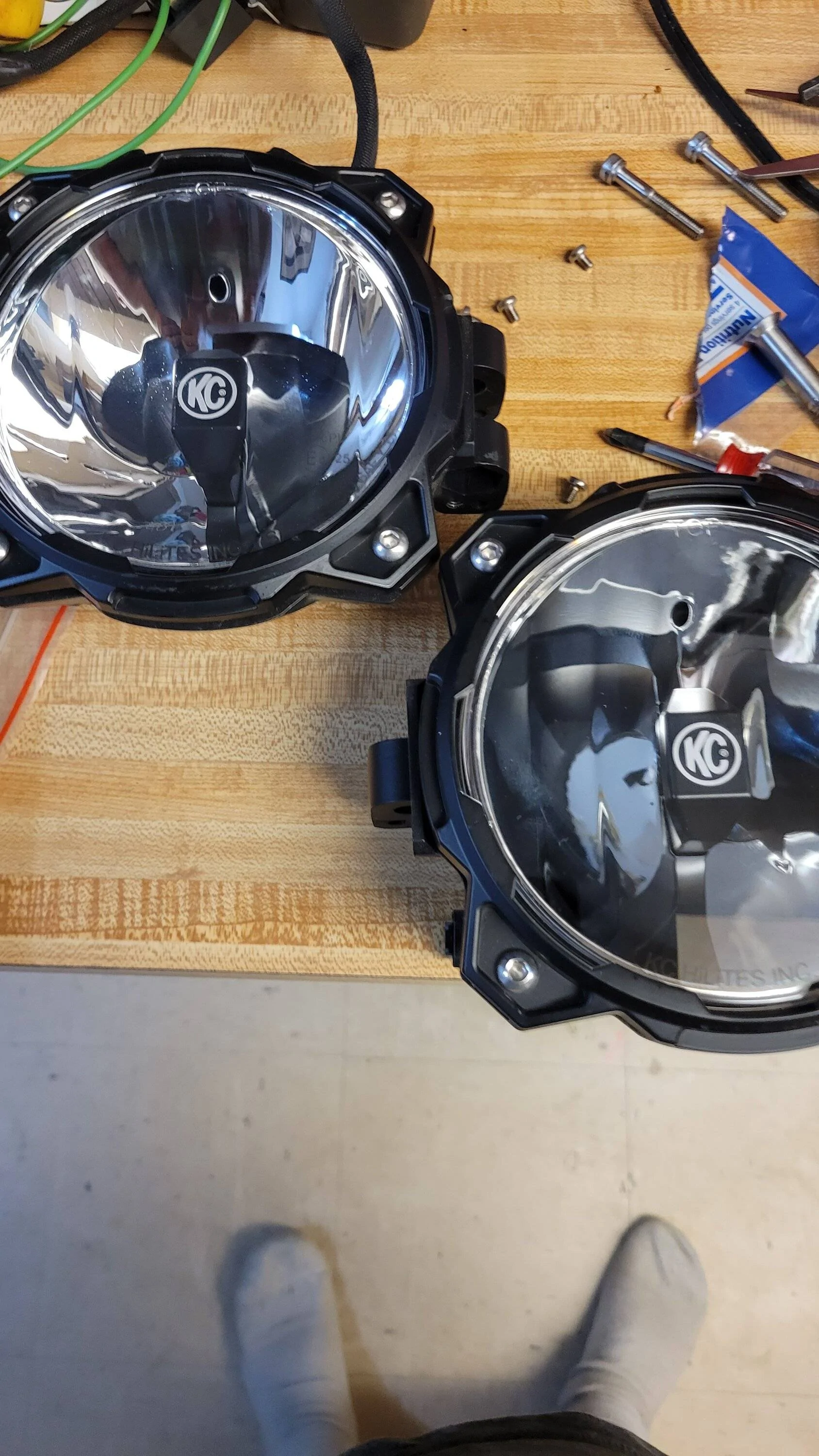 Jeep Wrangler JL kc pro6 spot beam 20220813_192346