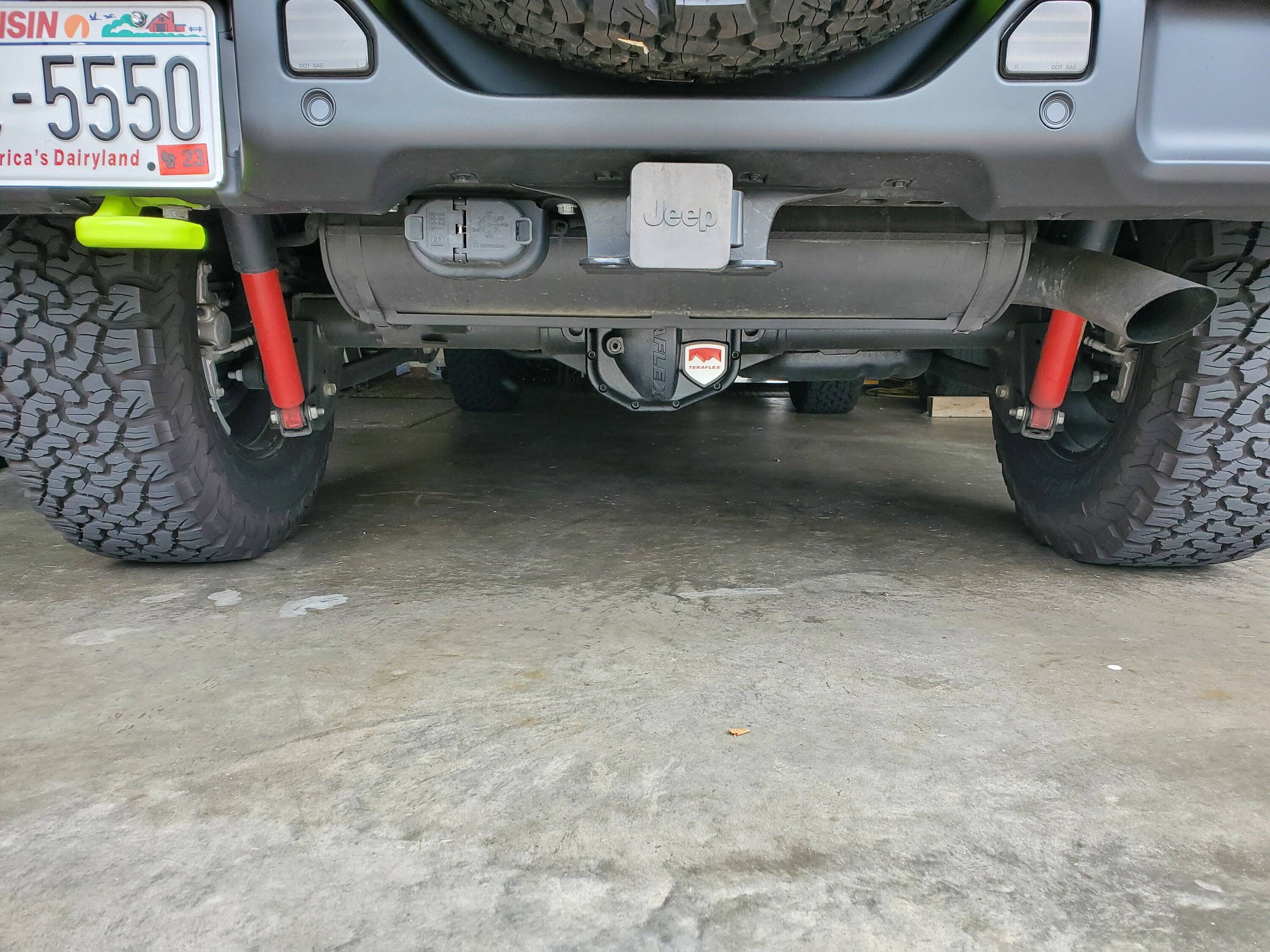 Jeep Wrangler JL Teraflex diff cover 20220814_120544