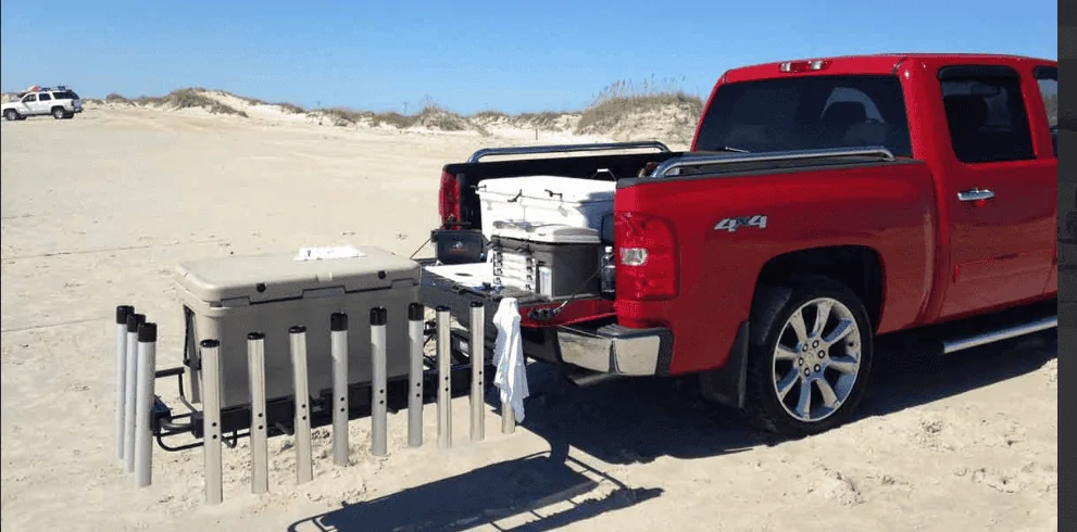 Jeep Wrangler JL "Goldilocks" solution for carrying surf rods outside JLU? 1660703484385