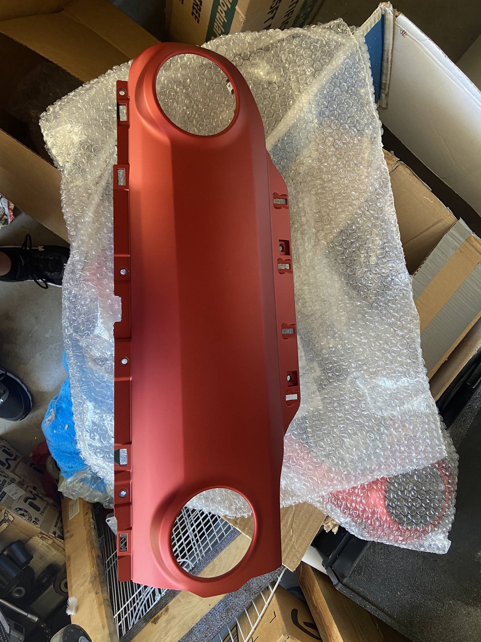 Jeep Wrangler JL Rubicon OEM Red Dash Panels EC407E7C-51BB-43A4-9A94-DFE50E0677E9