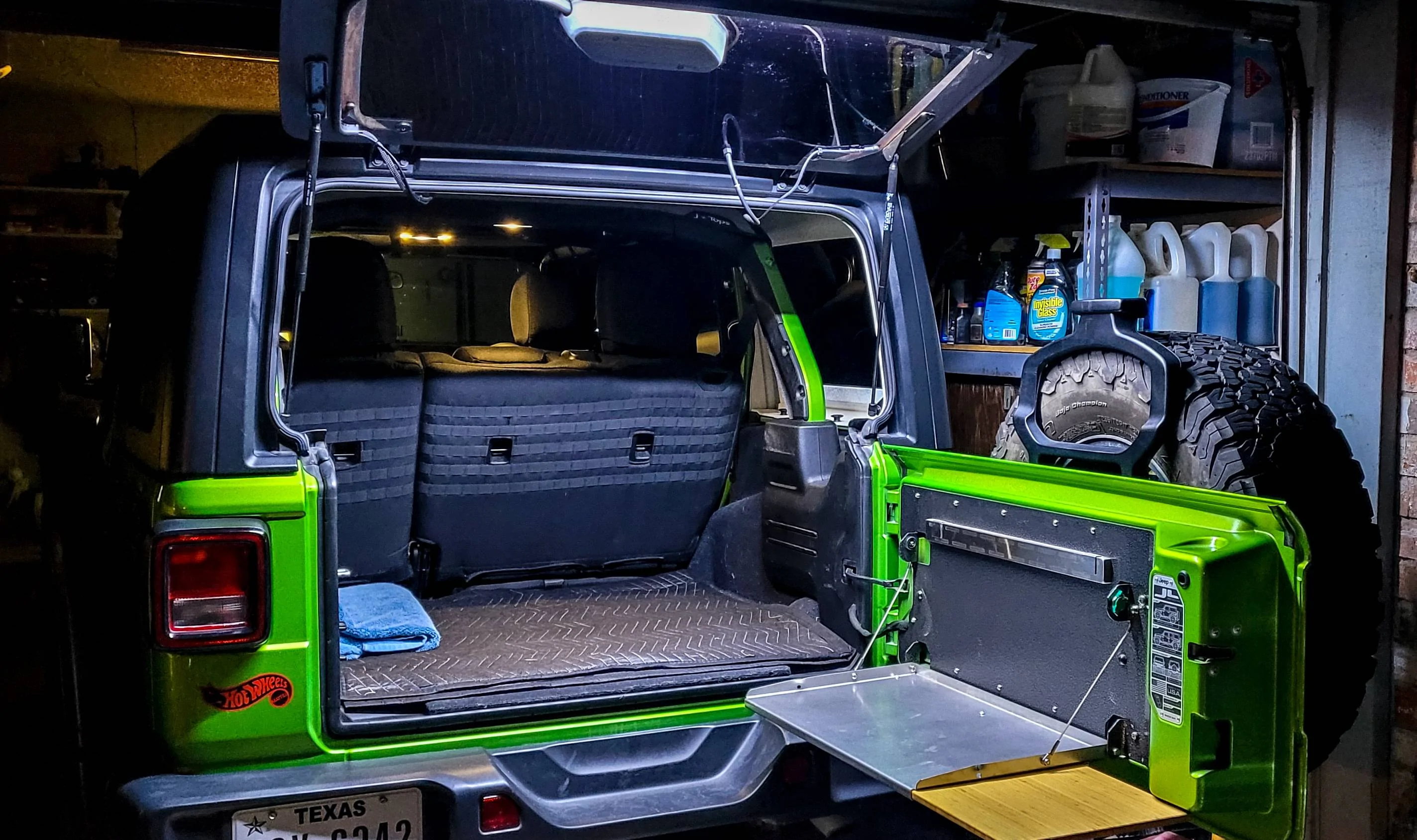 Jeep Wrangler JL Best JL Tailgate Table Recommendations 20220306_190123