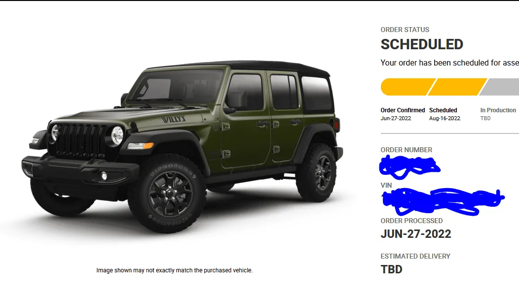 Jeep Wrangler JL So how many here have ordered a 2023? 1660751518554