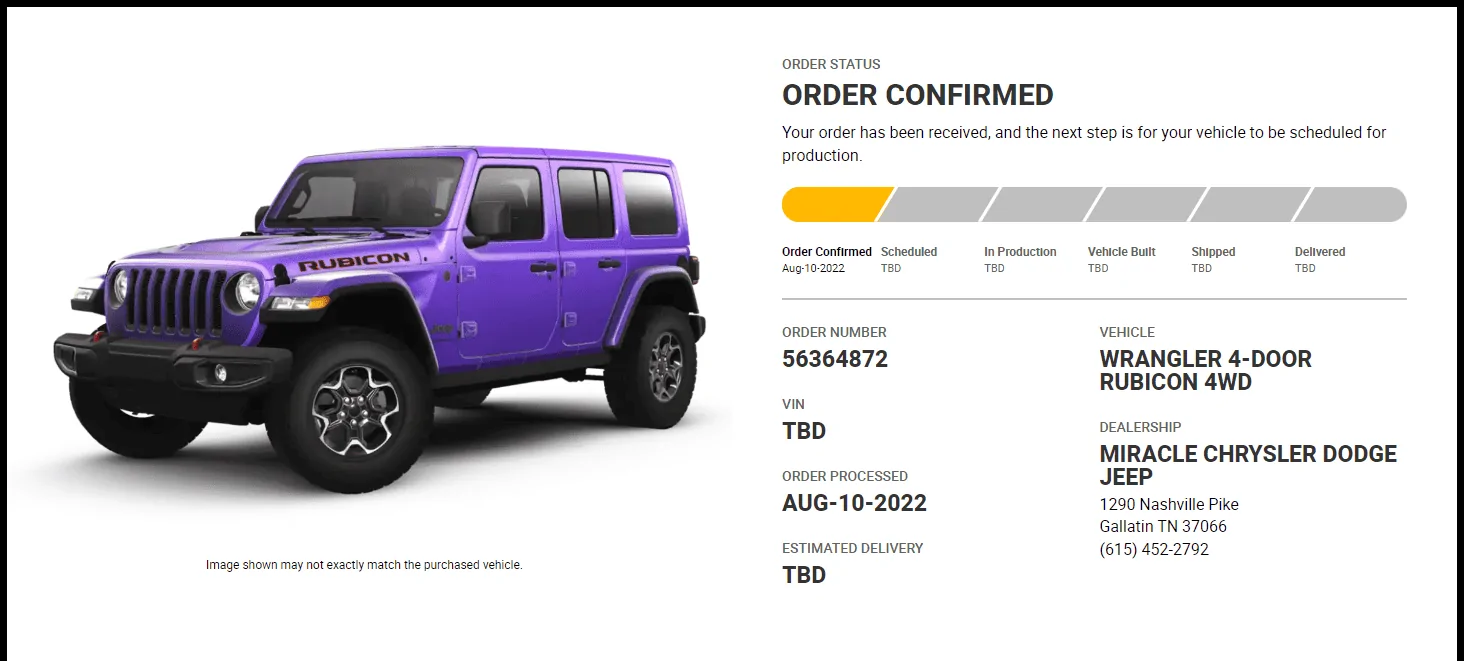 Jeep Wrangler JL So how many here have ordered a 2023? 1660752346336