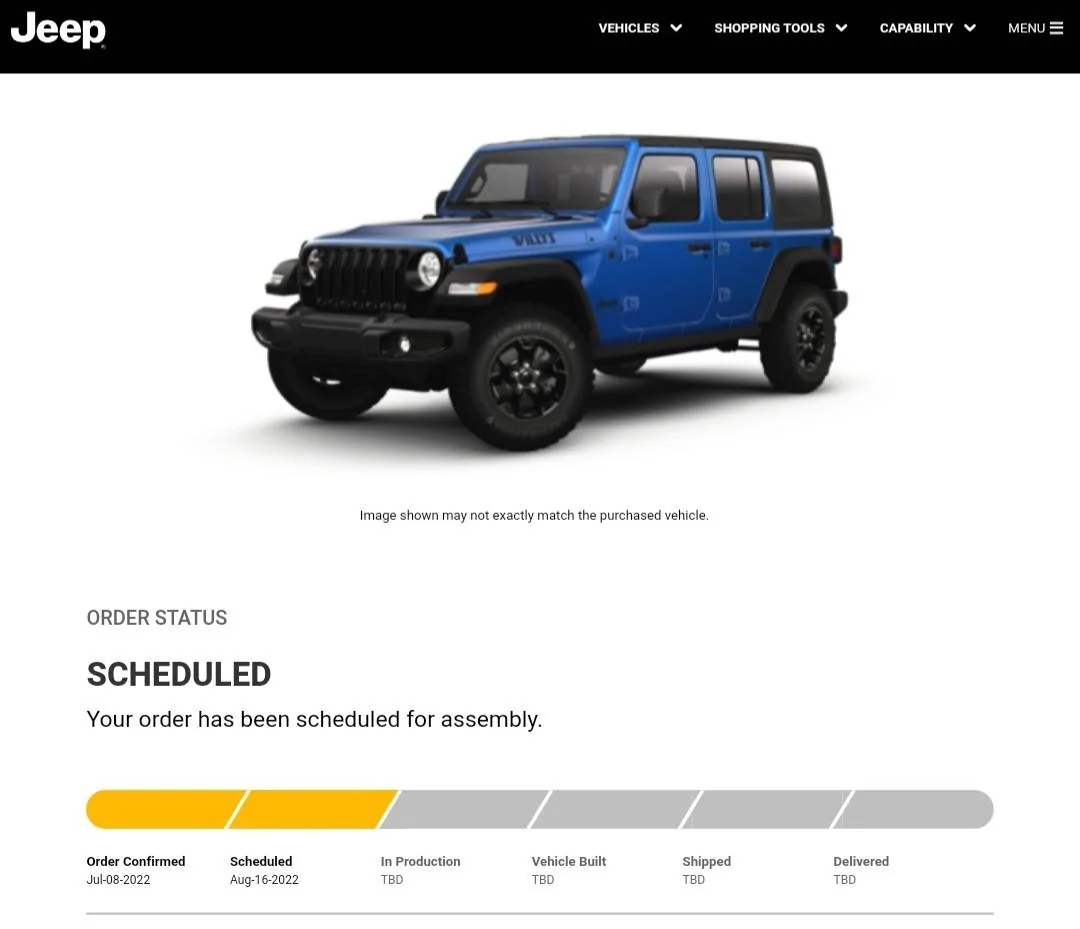 Jeep Wrangler JL 2023 Orders - Check in here Screenshot_20220818-071256_Chrom