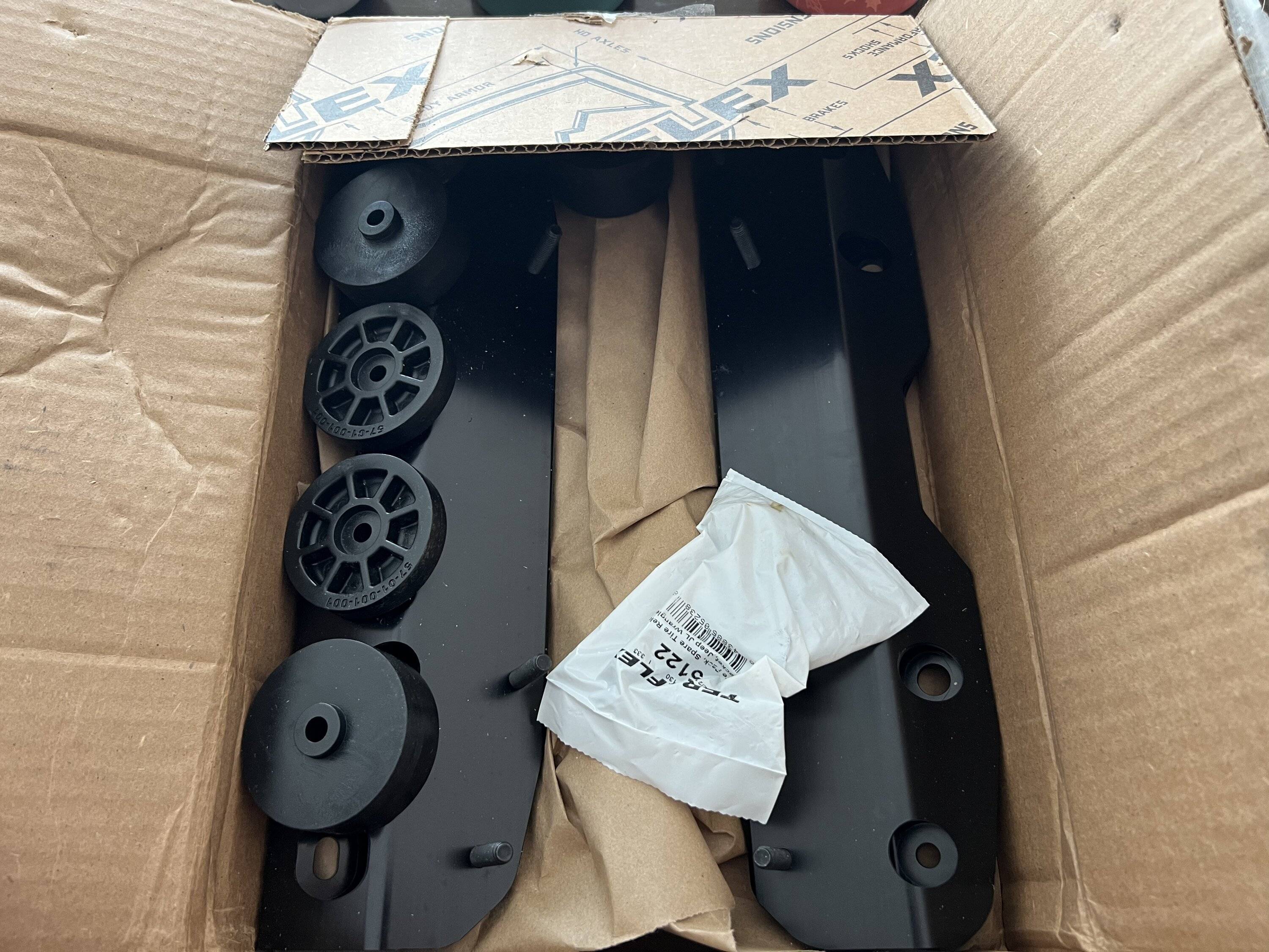 Jeep Wrangler JL TeraFlex JLU Spare Tire Relocation Bracket (BNIB) A186A213-1B74-4C23-9DCF-4E3A5220E406