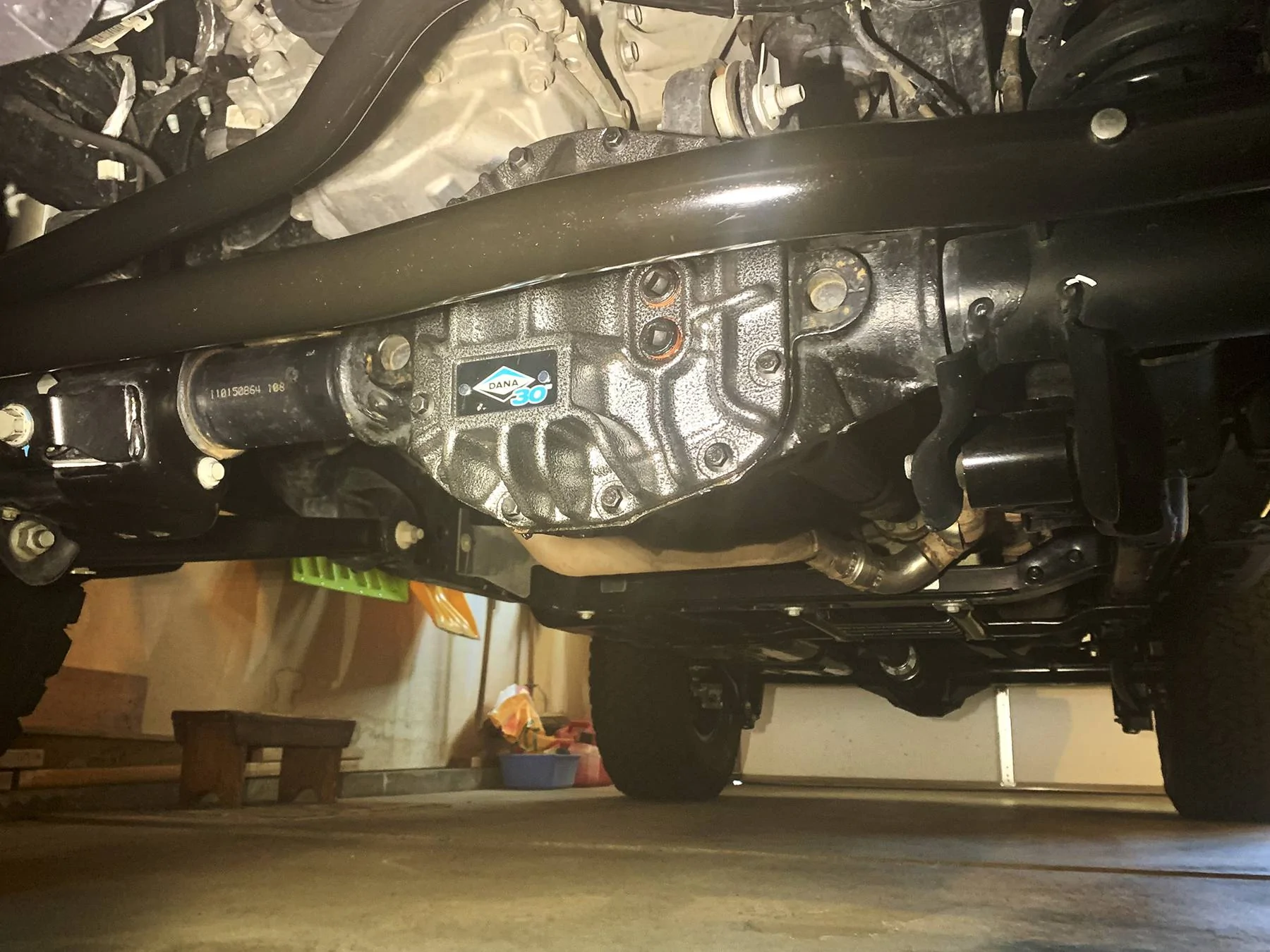 Jeep Wrangler JL Differential oil change IMG_2818