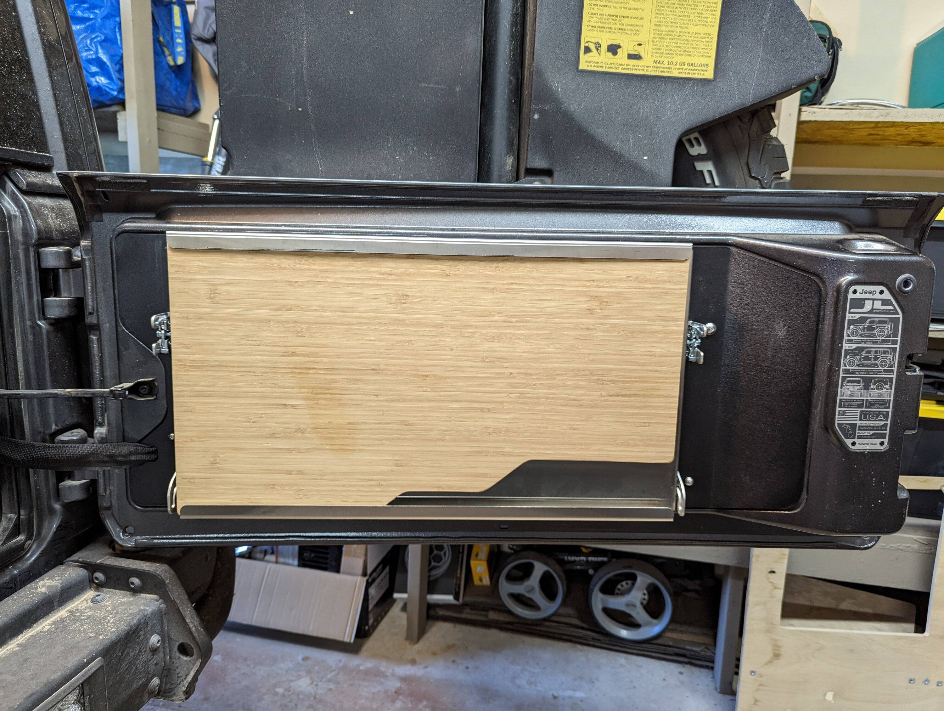 Jeep Wrangler JL Best JL Tailgate Table Recommendations PXL_20220814_001347188