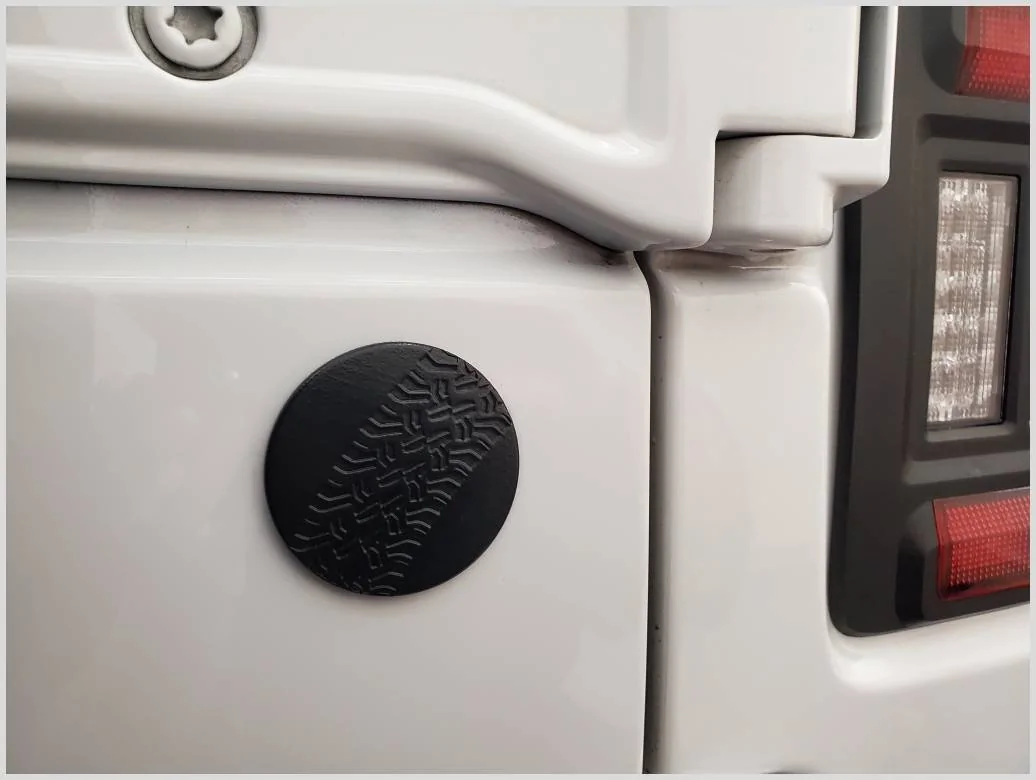 Jeep Wrangler JL ? AC Vent Cover Decor by Threedom ? reartreadbadge04