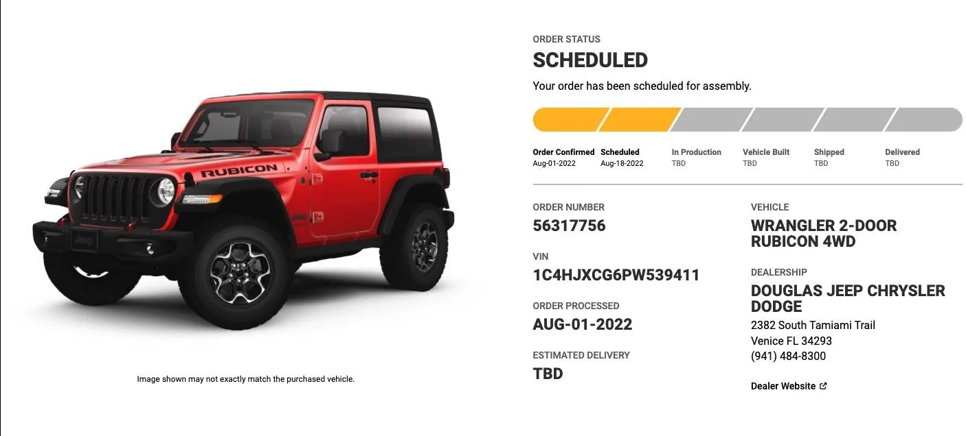Jeep Wrangler JL So how many here have ordered a 2023? Screenshot 2022-08-20 at 07.08.51