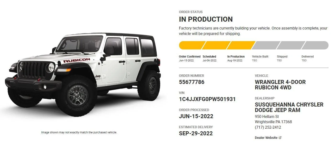 Jeep Wrangler JL 2023 Orders - Check in here Rubi