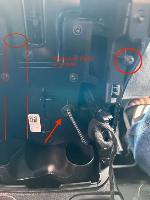 Jeep Wrangler JL Tuffy Center Console Drill Hol