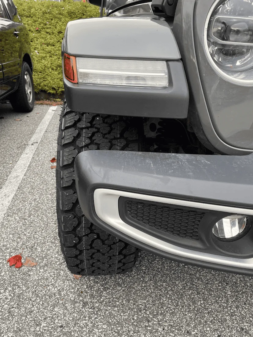 Jeep Wrangler JL Different offset wheels...NOT 35" tires? 1661212581780