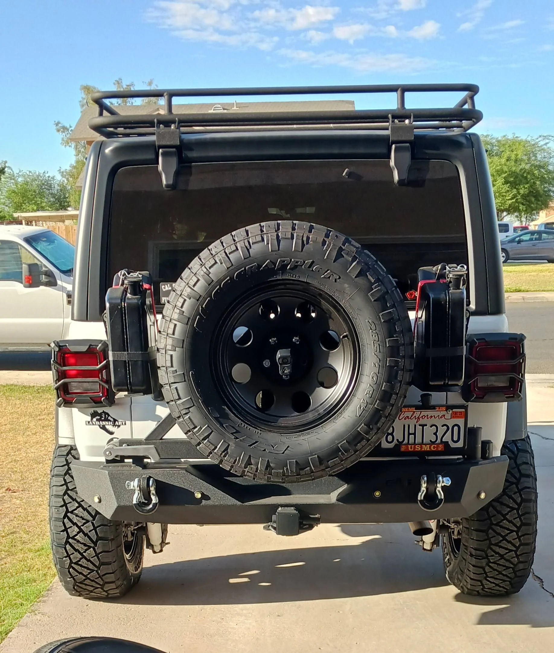 Jeep Wrangler JL Roof rack chop Full Rack