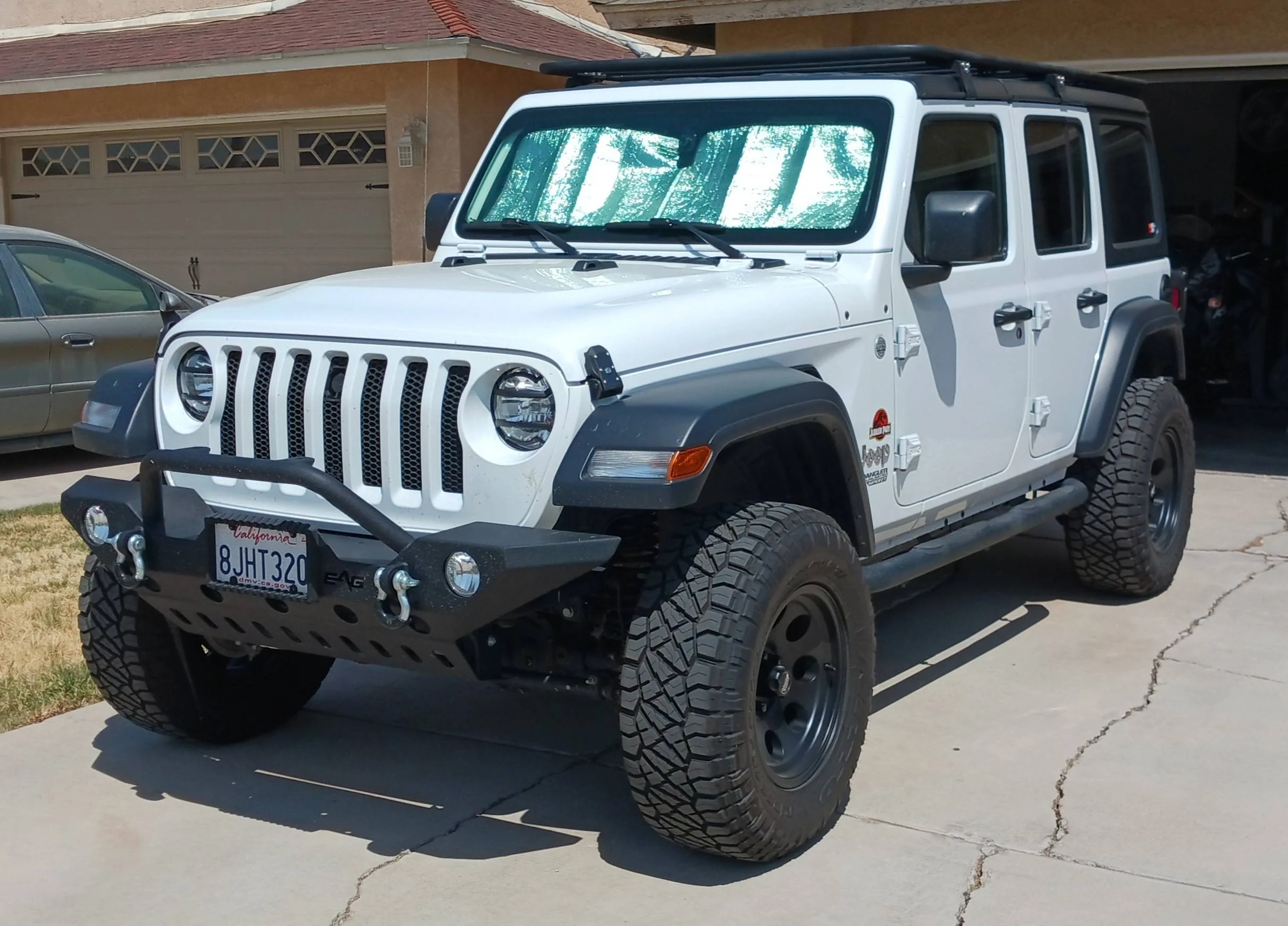 Jeep Wrangler JL Roof rack chop Half sid