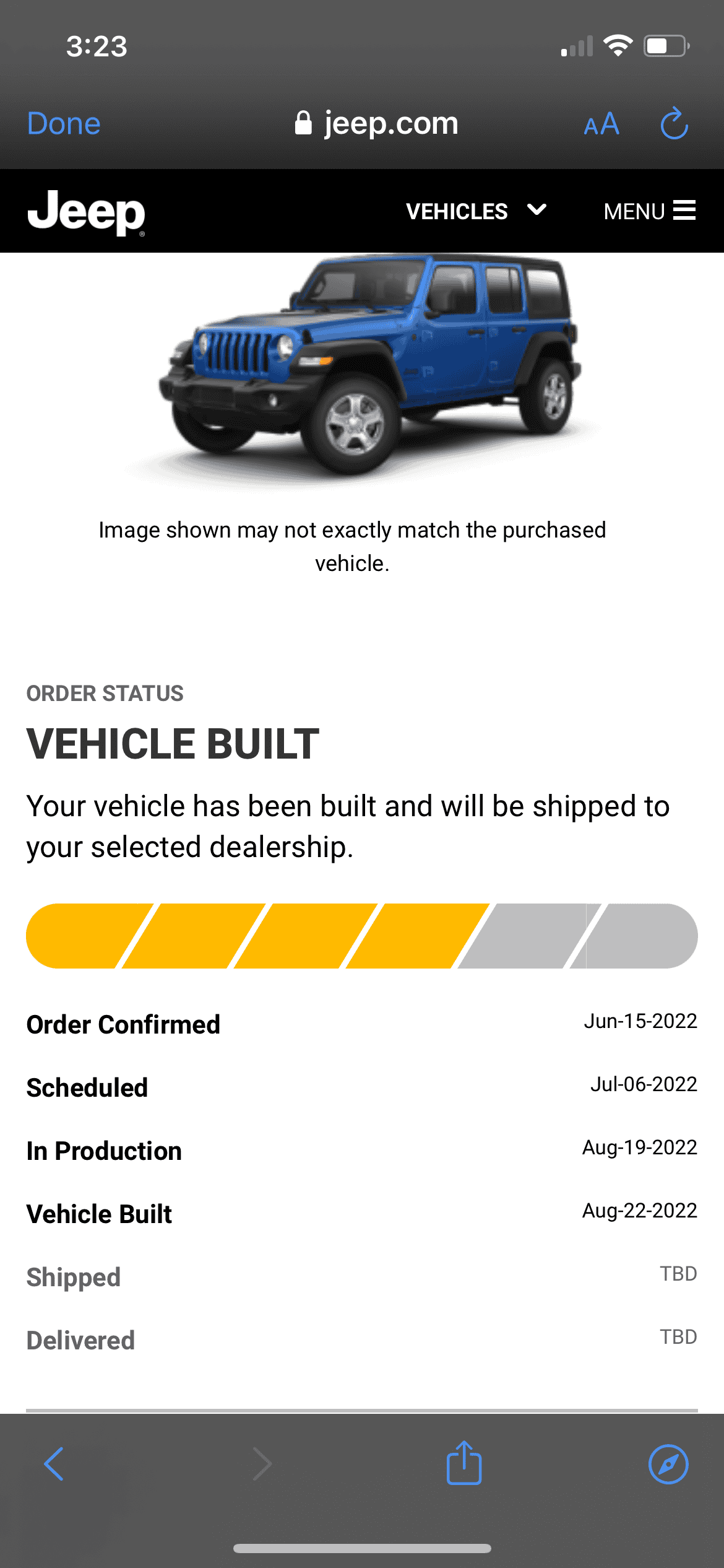 Jeep Wrangler JL 2023 Orders - Check in here 28BC3A59-D131-429E-9C33-F4ED1261D924