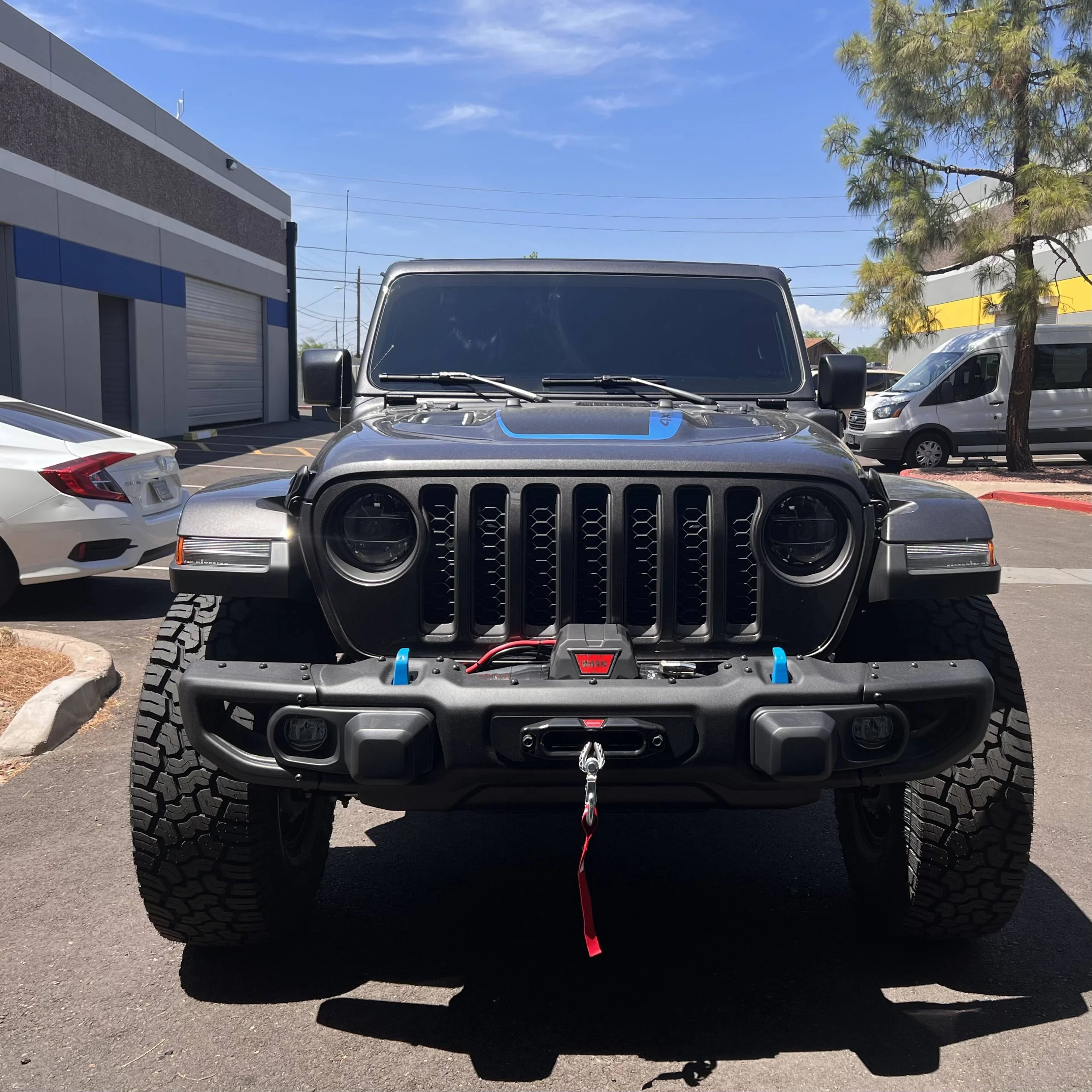 Jeep Wrangler JL Warn Winch - Cable/Wire Management IMG_5090