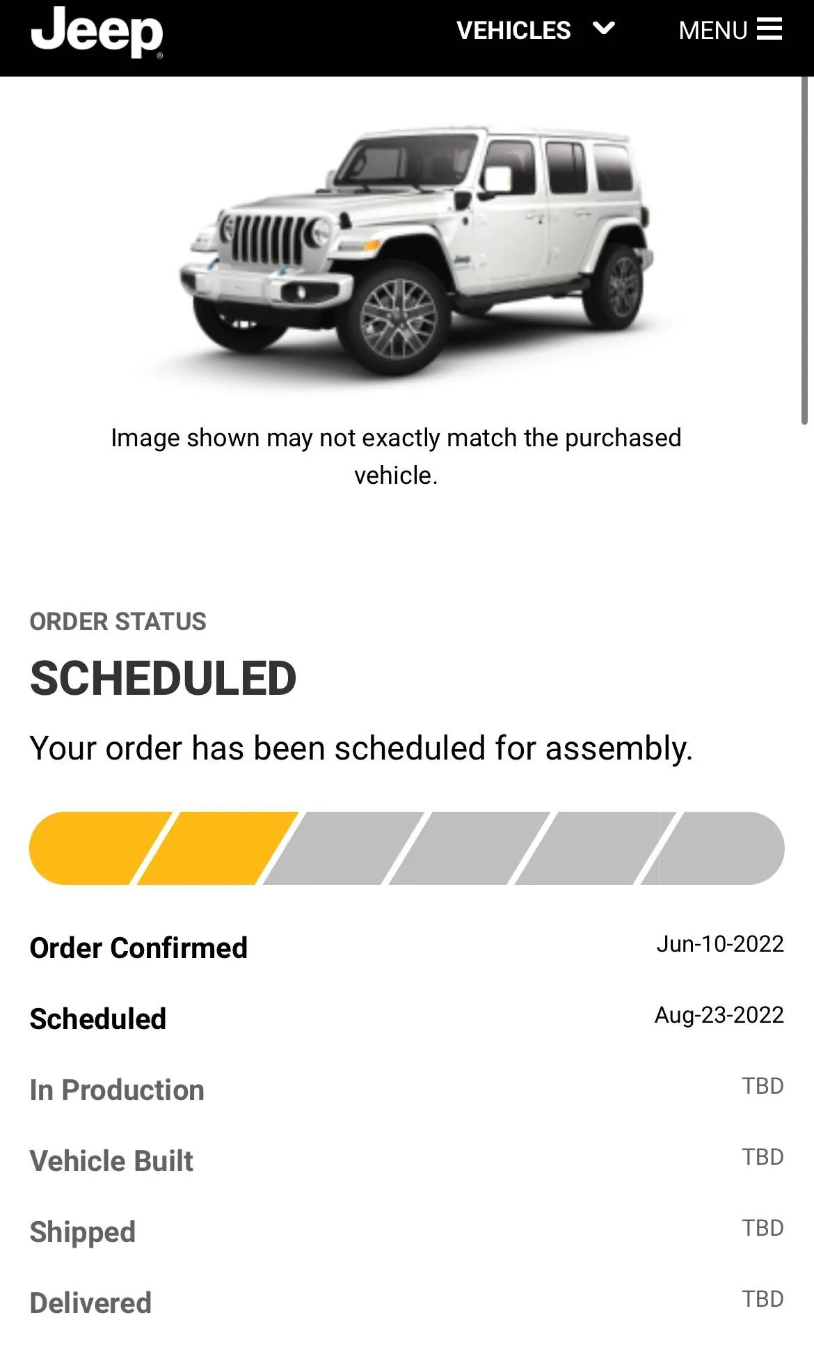 Jeep Wrangler JL 2023 Orders - Check in here j
