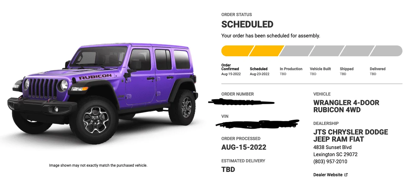 Jeep Wrangler JL 2023 Orders - Check in here Screen Shot 2022-08-25 at 5.57.35 PM