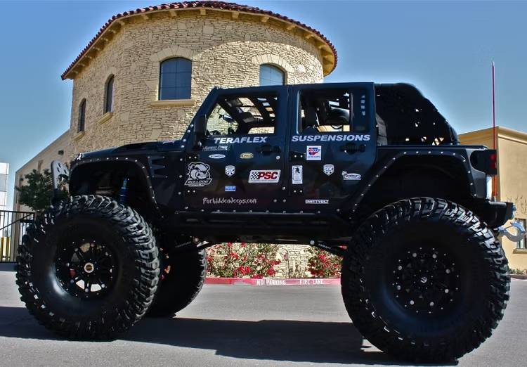 Jeep Wrangler JL You might be a Jeeper if... The-Kraken-lifted-Jeep-by-Cop4x4-via-Facebook
