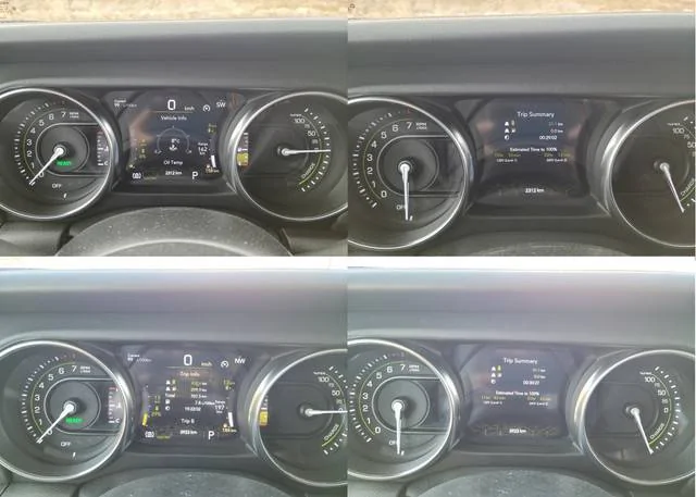 Jeep Wrangler JL Cold Temperature Impact on All-Electric Range? Mileage-Compairison-warm-cold-low-rez