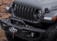 Jeep Wrangler JL Mopar Satin Black Grill 1661897735769