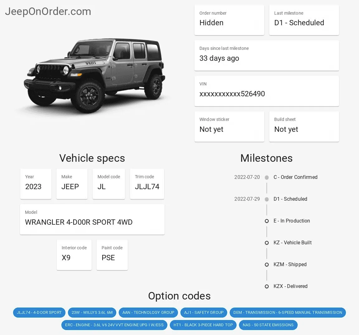 Jeep Wrangler JL 2023 Orders - Check in here 1661959955653