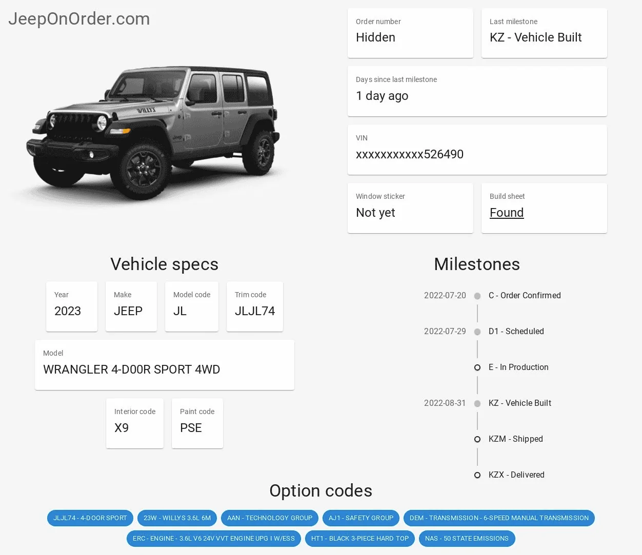 Jeep Wrangler JL 2023 Orders - Check in here 1662045649887