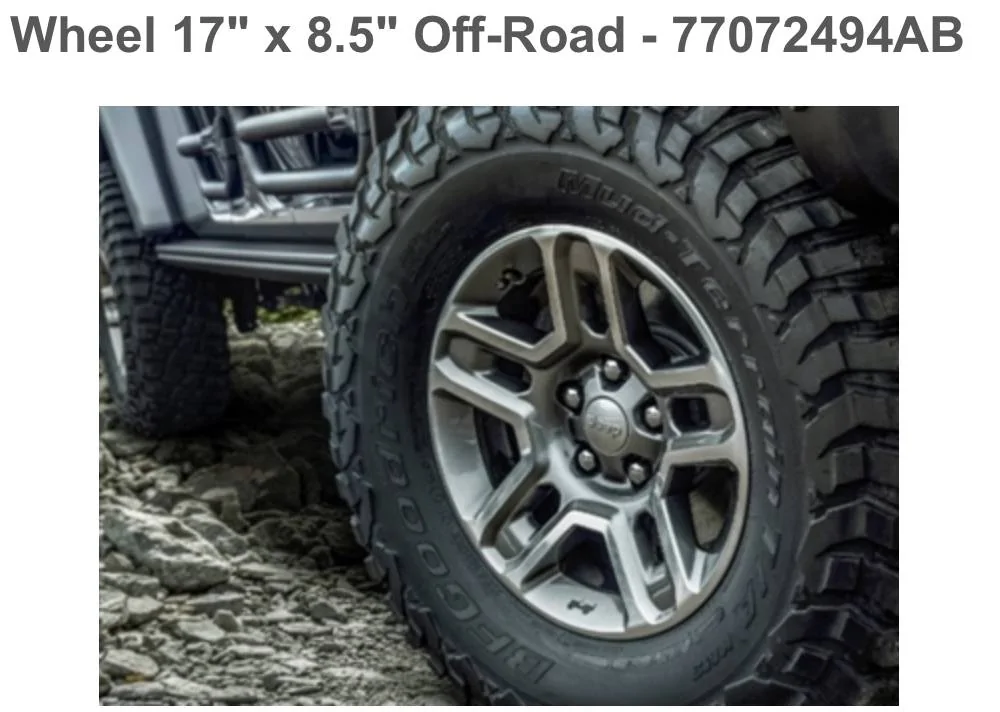 Jeep Wrangler JL Noobie Wheel Size Question 4519C977-7113-4F69-82CC-F63B6DEBB4EC