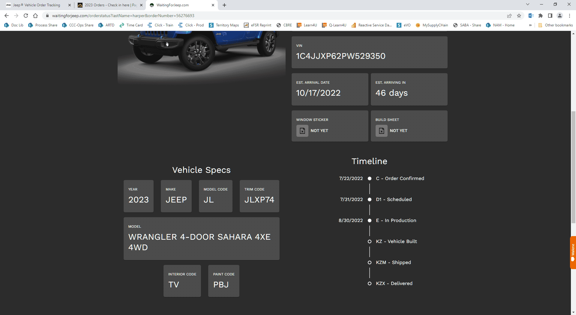 Jeep Wrangler JL 2023 Orders - Check in here 1662058653375