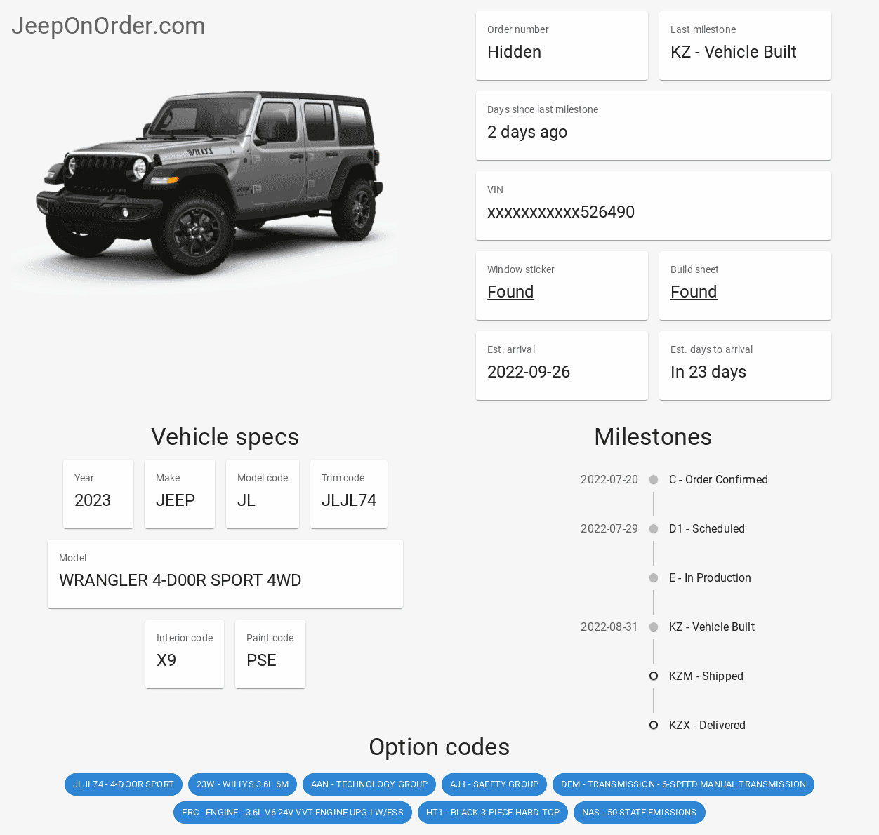Jeep Wrangler JL 2023 Orders - Check in here 1662131947568