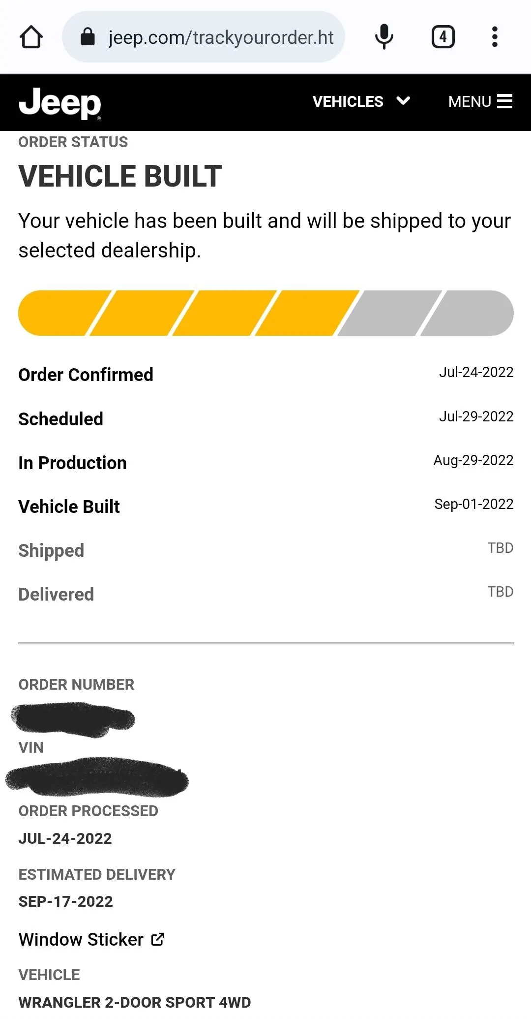 Jeep Wrangler JL 2023 Orders - Check in here Screenshot_20220902-114426_Chrom