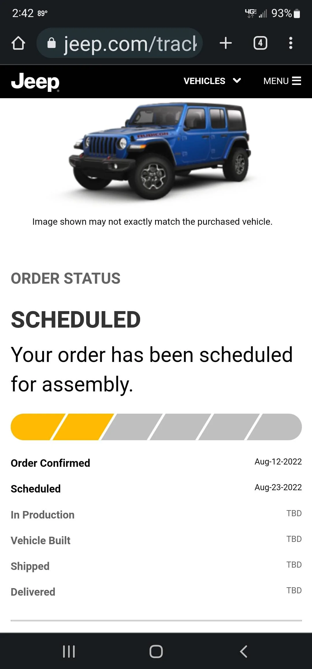 Jeep Wrangler JL 2023 Orders - Check in here Screenshot_20220902-144207_Chrom