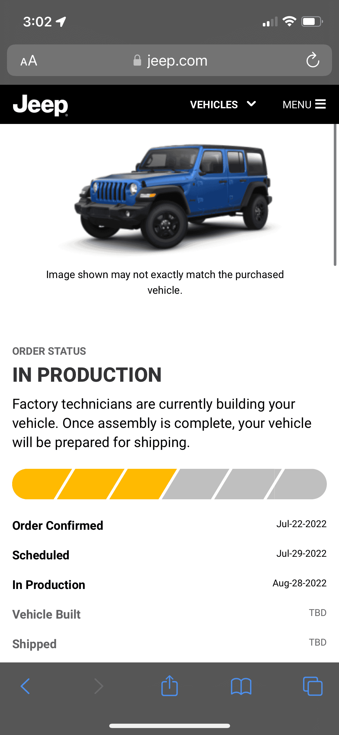 Jeep Wrangler JL 2023 Orders - Check in here 87059619-B82D-43AC-BB5B-9C71F53E8DBB