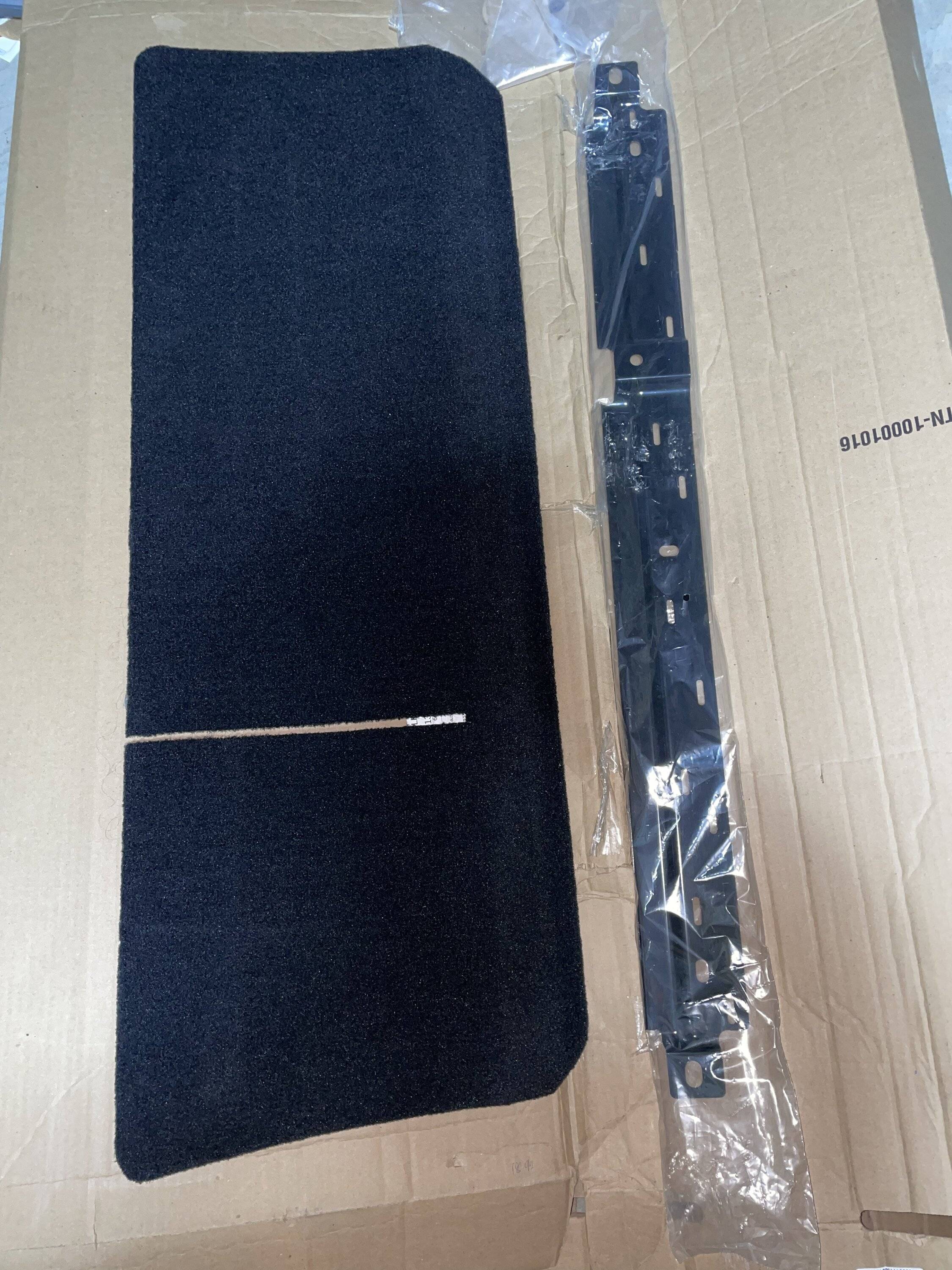 Jeep Wrangler JL Mopar Cargo Area Carpet Gap Cover with bracket 1FC78F13-FC78-40B5-88F6-17275EE73E8E