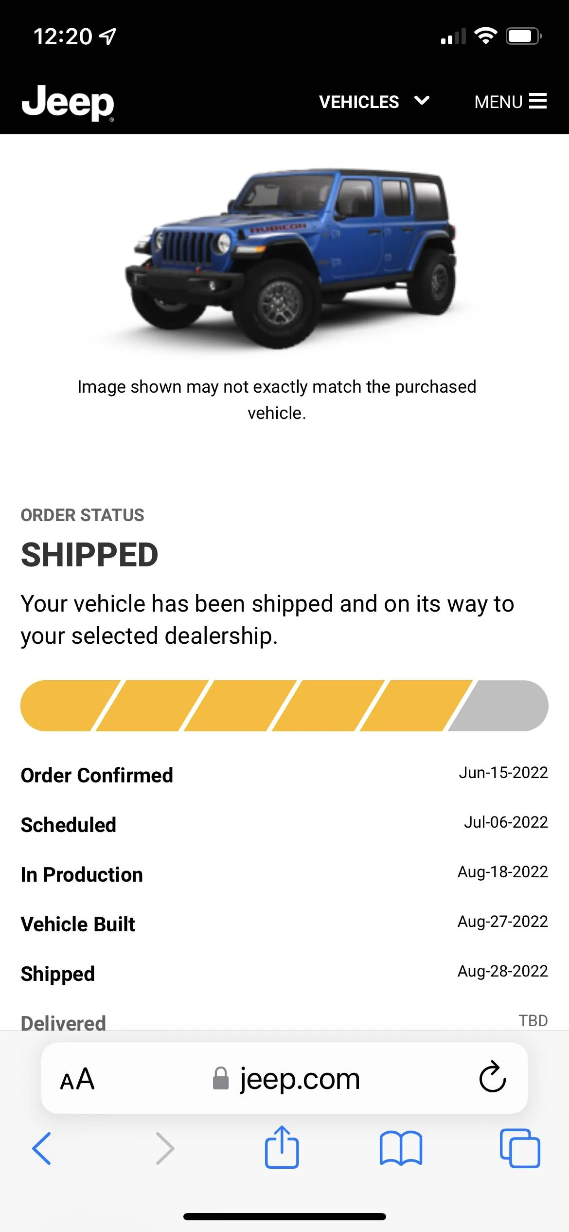 Jeep Wrangler JL 2023 Orders - Check in here 4880533B-FEF3-4D9C-9B5B-5BD94546C2AB
