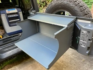Jeep Wrangler JL DIY Tailgate Table table 2
