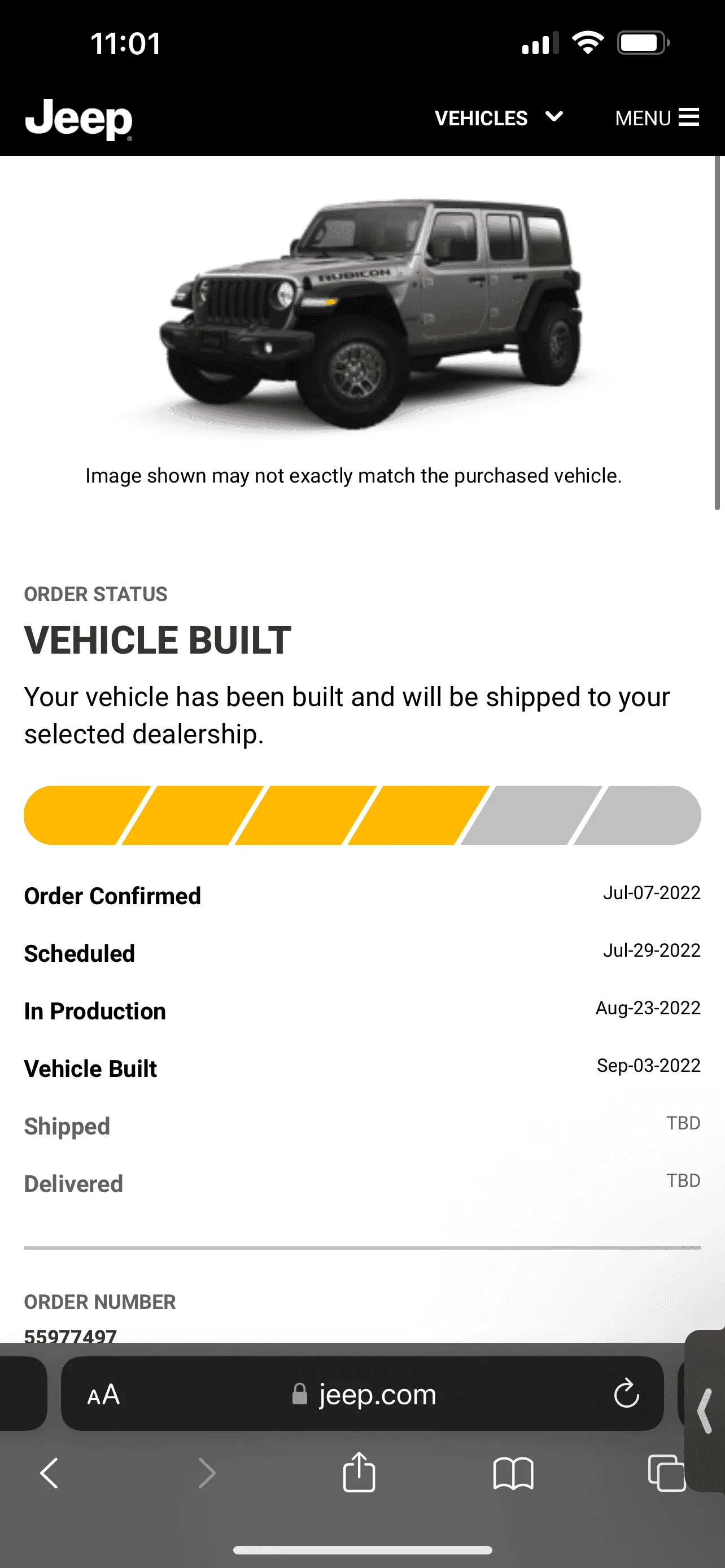 Jeep Wrangler JL 2023 Orders - Check in here D9D707E6-B288-49C1-A538-28B8B651567D